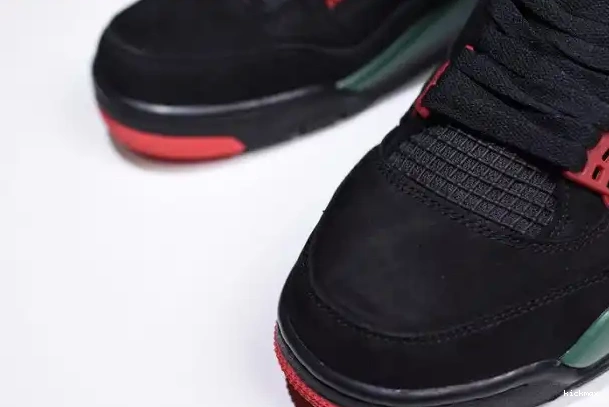 Cheap MAX AQ3816-063 NRG Air 4 Black Red Jordan Green-Varsity Gorge GUCC 0324